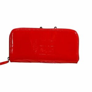 Givenchy Parfums Fuchsia Faux Leather Travel Wallet Organizer